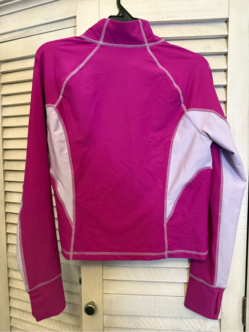 Xersion Bright Magenta Athletic Zip Top - Picture 2 of 6